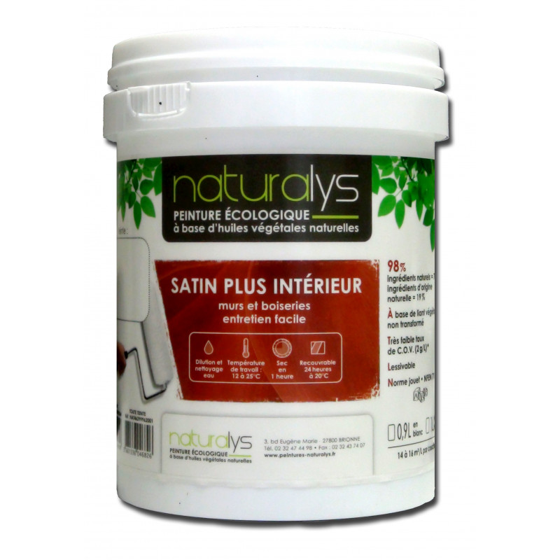 Blanc Satin plus naturel Tiaré Blanc Satin plus naturel Tiaré