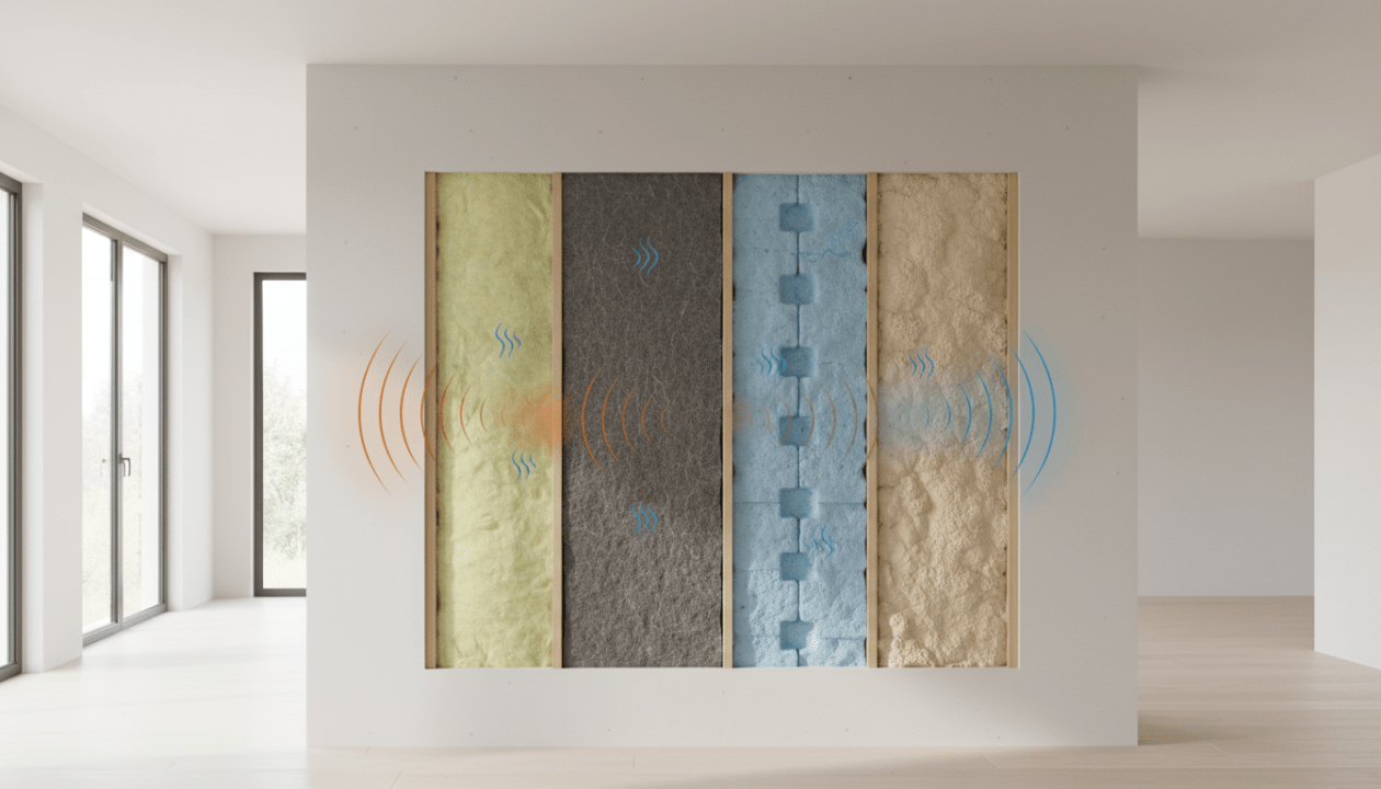 découvrez comment choisir l'isolant phonique et thermique idéal pour l'isolation des cloisons intérieures afin d'améliorer le confort acoustique et énergétique de votre habitat.